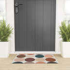 Neutral Geometric 5A Welcome Mat Gallery Image 3