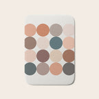 Neutral Geometric 5A Bath Mat Gallery Image 1