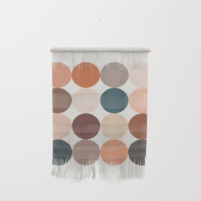 Neutral Geometric 5A Wall Hanging Gallery Image 1