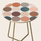 Neutral Geometric 5A Side Table Gallery Image 2