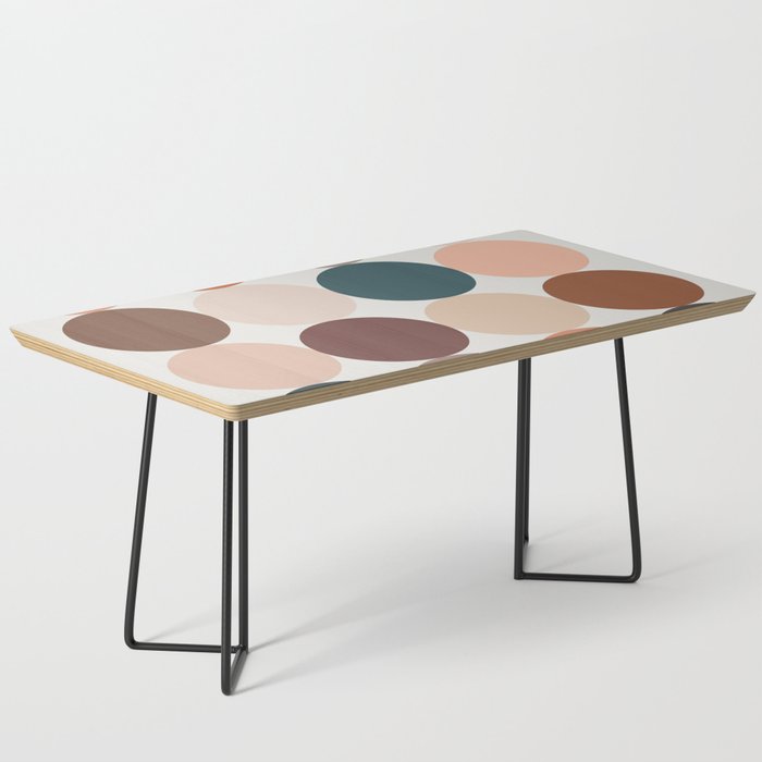 Neutral Geometric 5A Coffee Table Gallery Image 1
