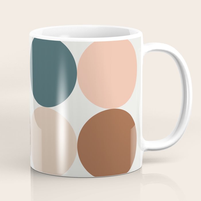 Neutral Geometric 5A Coffee Mug Gallery Image 1