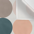 Neutral Geometric 5A Wall Tapestry Gallery Image 3