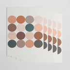 Neutral Geometric 5A Wrapping Paper Gallery Image 3
