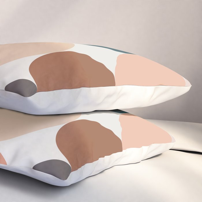 Neutral Geometric 5A Pillow Sham Gallery Image 3