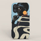 Girl Portrait 33 iPhone Case Gallery Image 1