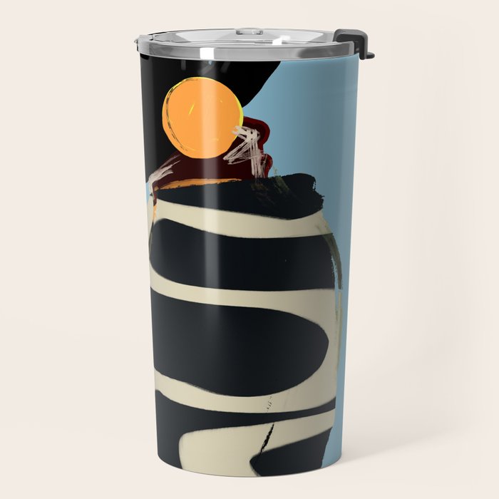 Girl Portrait 33 Travel Mug Gallery Image 2