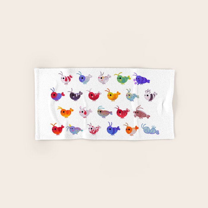 Freshwater shrimp - name Bath Towel Gallery Image 1