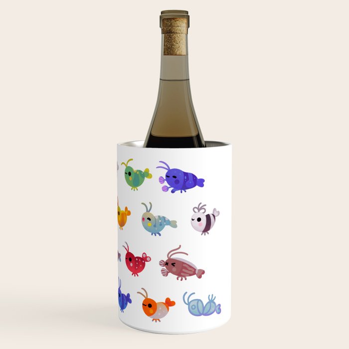 Freshwater shrimp - name Wine Chiller Gallery Image 3