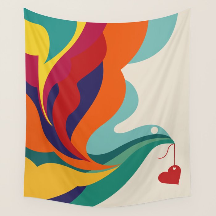 Love Message Wall Tapestry Gallery Image 4