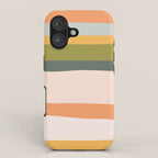 "Dreamy Stripes" Colorful & Fun Children's Stripe Pattern iPhone Case Gallery Image 1