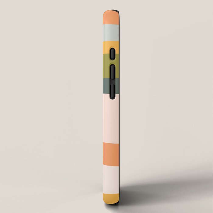 "Dreamy Stripes" Colorful & Fun Children's Stripe Pattern iPhone Case Gallery Image 2