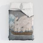 the wing ship Duvet Cover Gallery Image 6