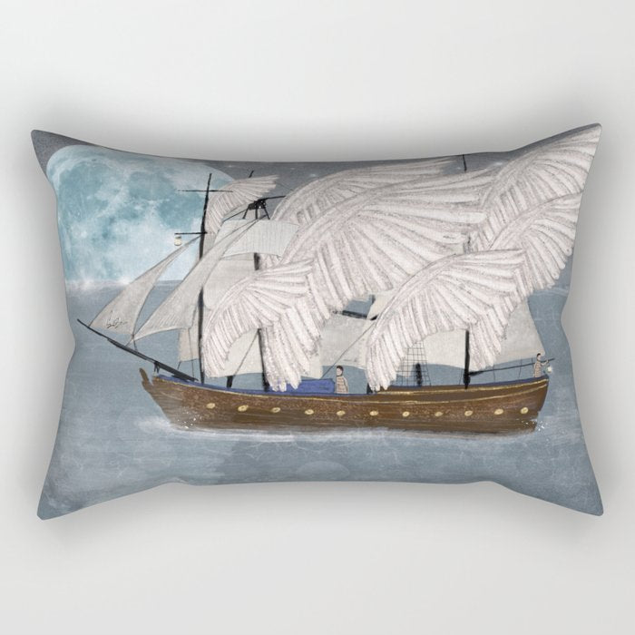 the wing ship Rectangular Pillow Gallery Image 2