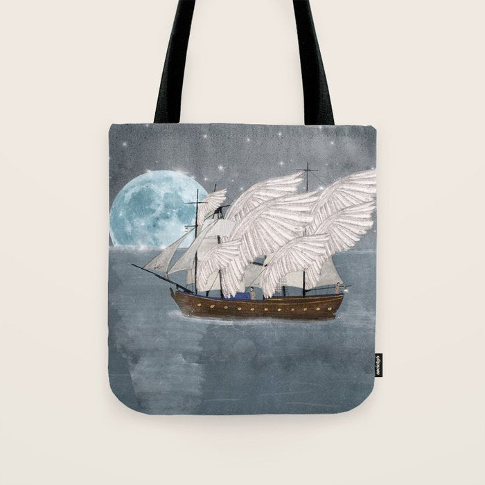 the wing ship Tote Bag Gallery Image 1
