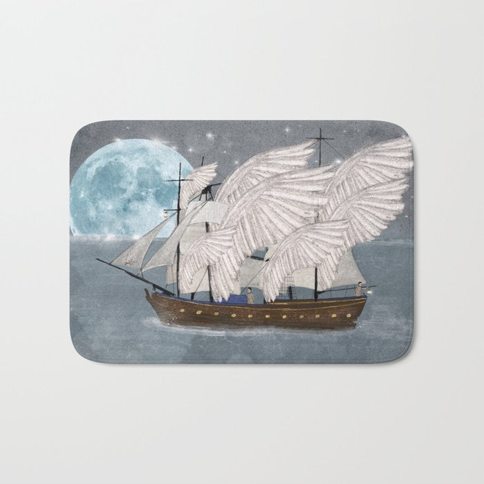 the wing ship Bath Mat Gallery Image 1