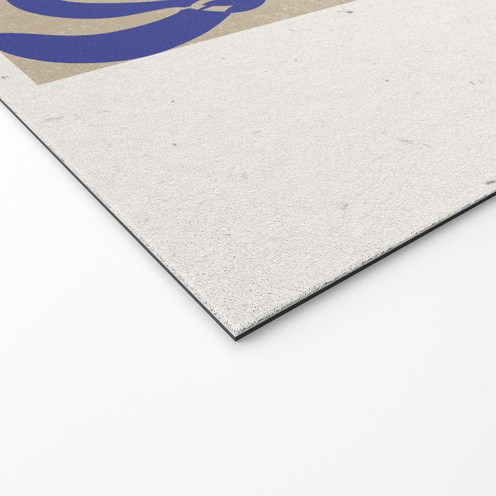 Blue Garden Welcome Mat Gallery Image 2