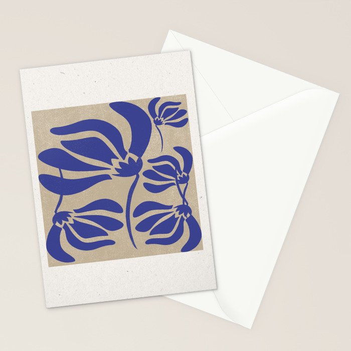 Blue Garden Stationery Card Gallery Image 2