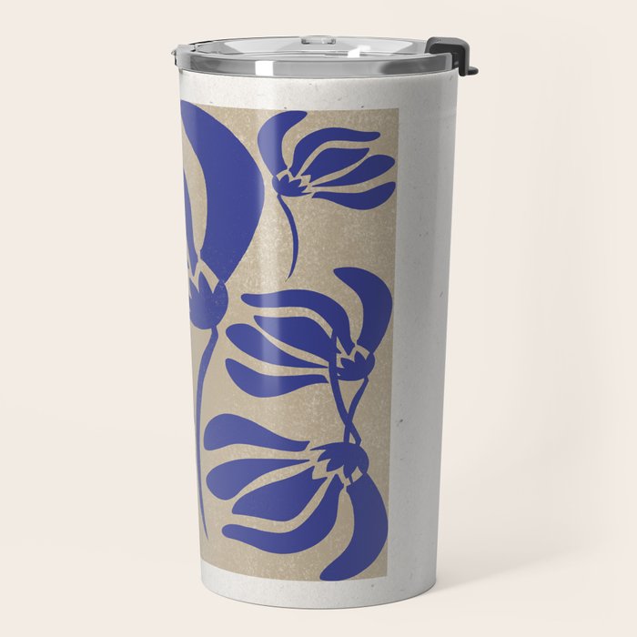 Blue Garden Travel Mug Gallery Image 2