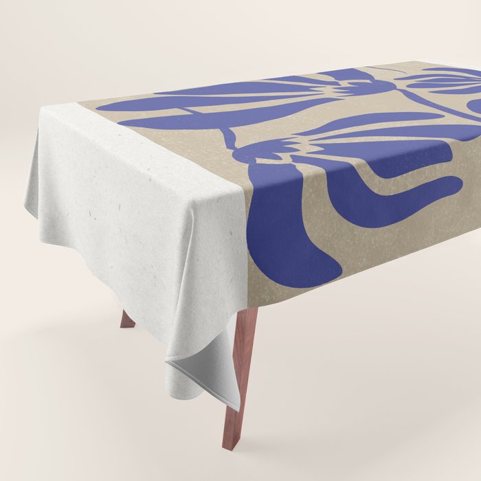 Blue Garden Tablecloth Gallery Image 1