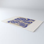 Blue Garden Rug Gallery Image 3