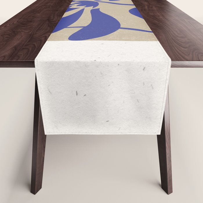 Blue Garden Table Runner Gallery Image 1