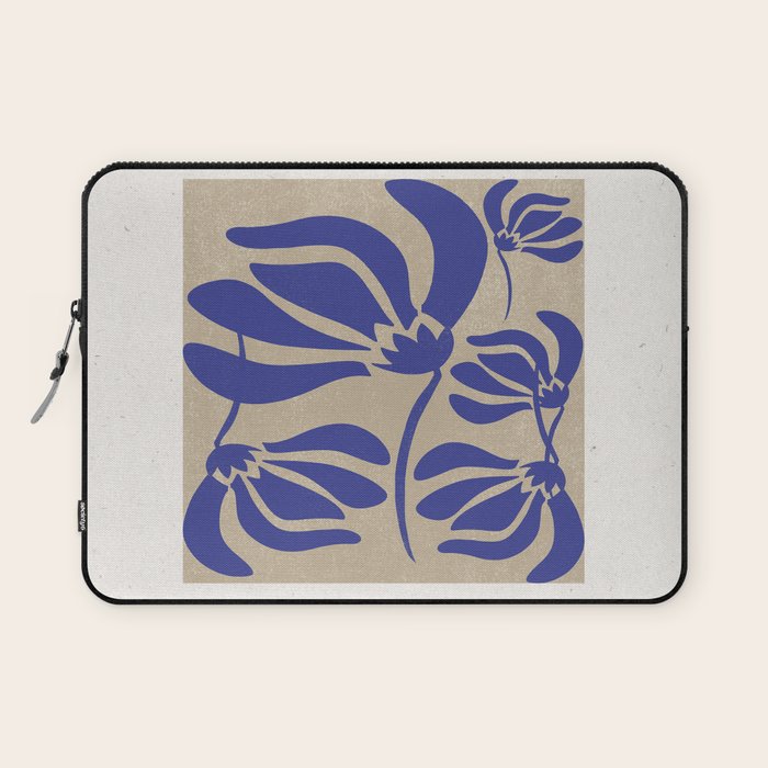 Blue Garden Laptop Sleeve Gallery Image 1