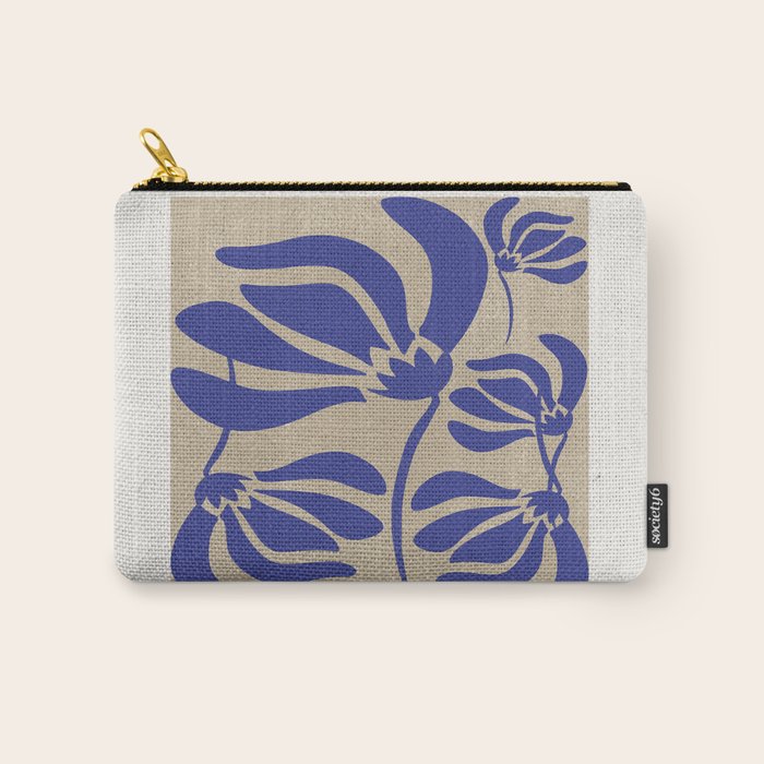 Blue Garden Carry All Pouch Gallery Image 1