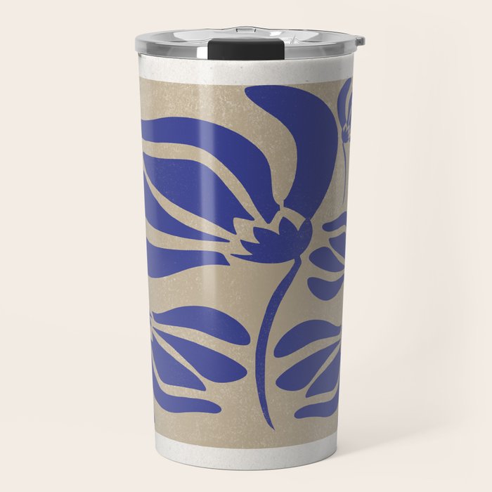 Blue Garden Travel Mug Gallery Image 1