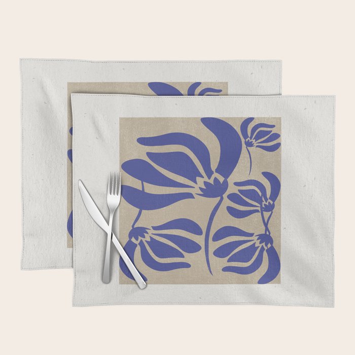Blue Garden Placemat Gallery Image 1
