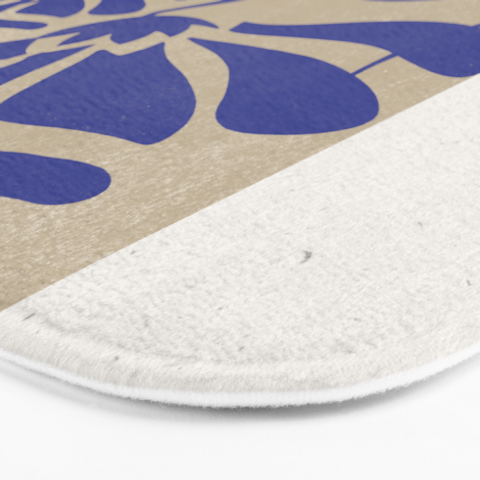 Blue Garden Bath Mat Gallery Image 3