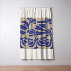 Blue Garden Window Curtain Gallery Image 3