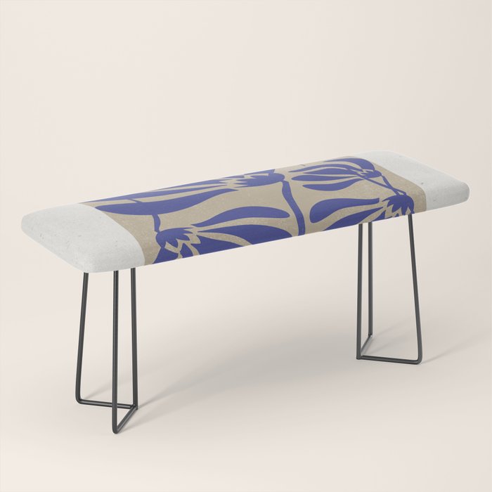 Blue Garden Bench Gallery Image 1