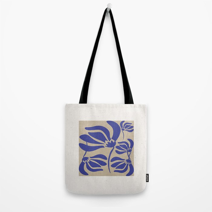 Blue Garden Tote Bag Gallery Image 2