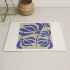 Blue Garden Rug Gallery Image 1