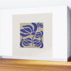 Blue Garden Wall Mural Gallery Image 2