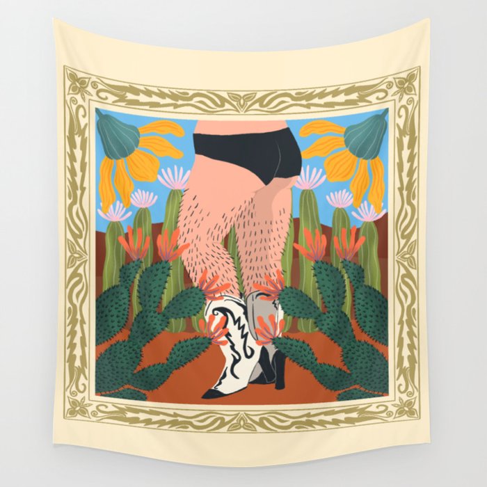Prickly and Proud Wall Tapestry Gallery Image 4
