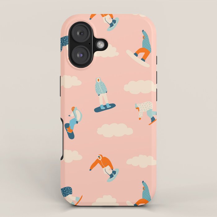 Snowboarding iPhone Case Gallery Image 1
