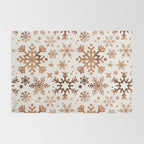 Snowflake Collection - Rose Gold Palette Rug Gallery Image 2