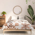 Snowflake Collection - Rose Gold Palette Comforter Gallery Image 3