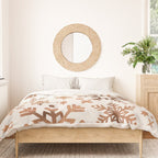 Snowflake Collection - Rose Gold Palette Duvet Cover Gallery Image 3