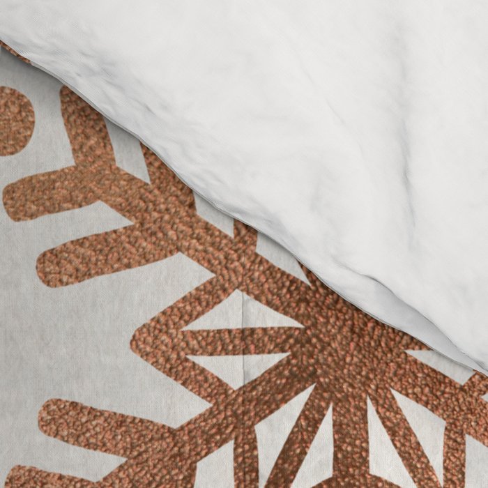 Snowflake Collection - Rose Gold Palette Comforter Gallery Image 4