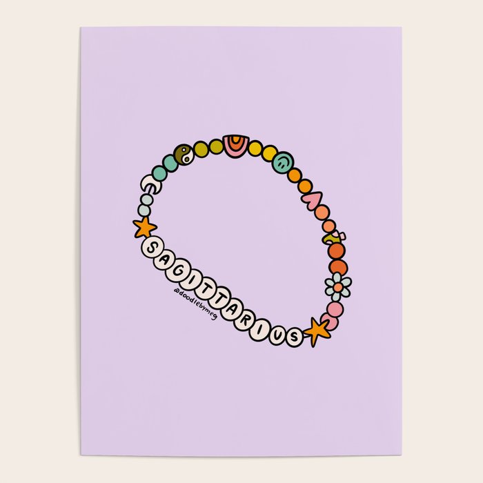 Sagittarius Friendship Bracelet Poster Gallery Image 4