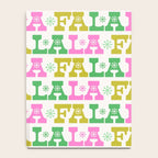 Fa La La- Pink & Green Notebook Gallery Image 4