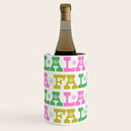Fa La La- Pink & Green Wine Chiller Gallery Image 3