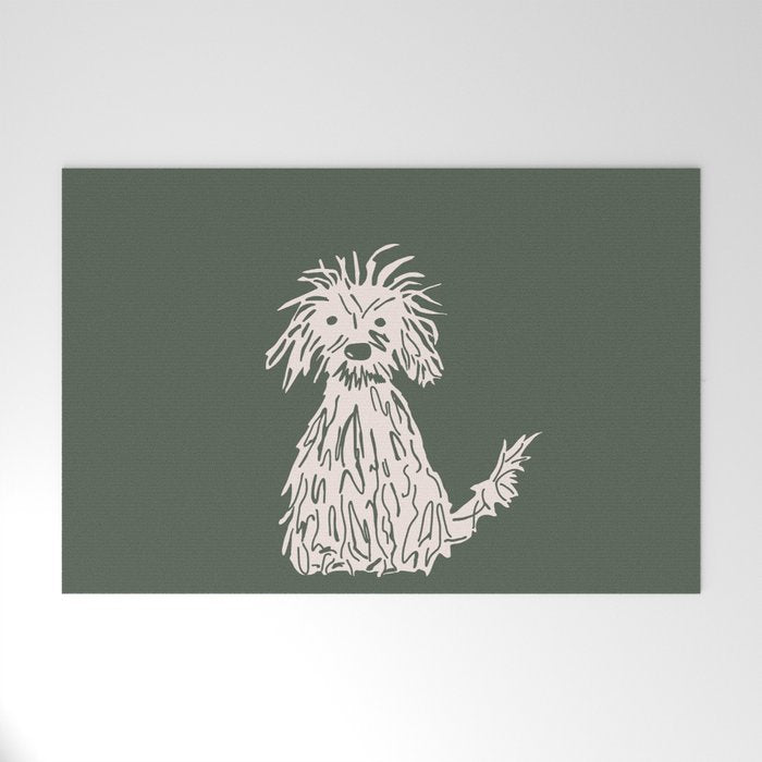 Doggy day light version Welcome Mat Gallery Image 1