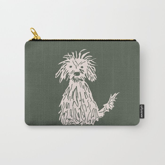 Doggy day light version Carry All Pouch Gallery Image 1