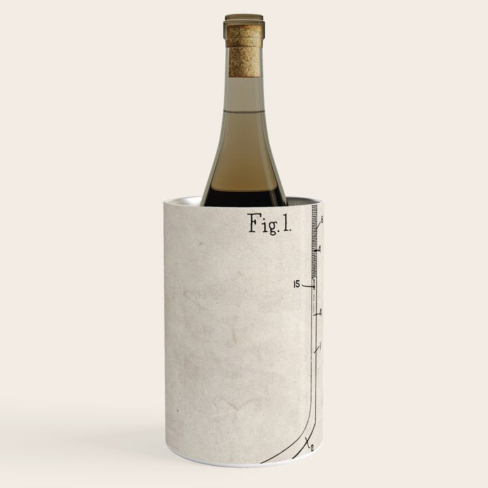 Ice Hockey Stick Patent - Ice Hockey Art - Antique Wine Chiller Gallery Image 2