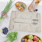 Ice Hockey Stick Patent - Ice Hockey Art - Antique Cutting Board Gallery Image 2