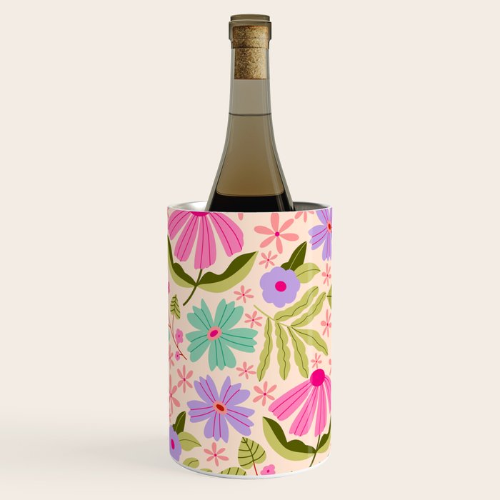 Colorful Garden - summer vibe Wine Chiller Gallery Image 2